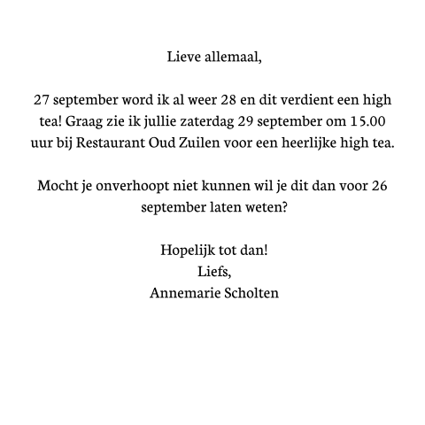 Kaart binnenkant