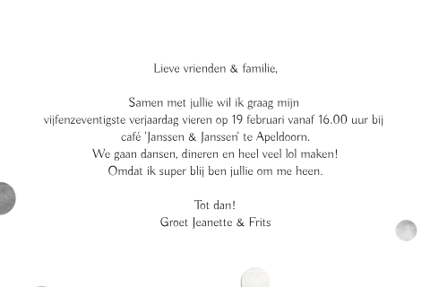 Kaart binnenkant