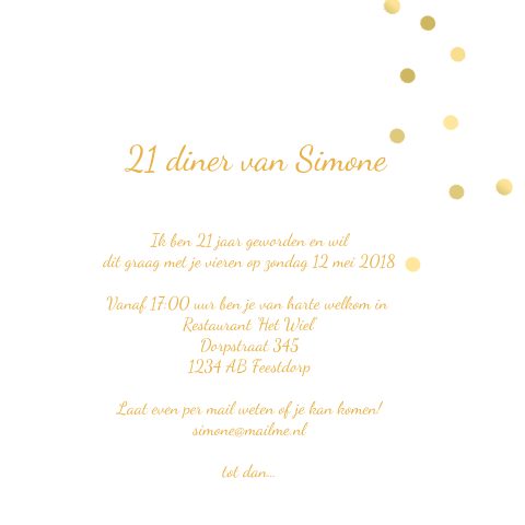 Kaart binnenkant