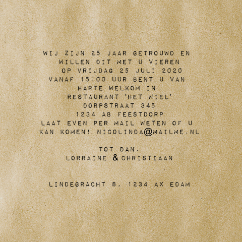 Kaart binnenkant
