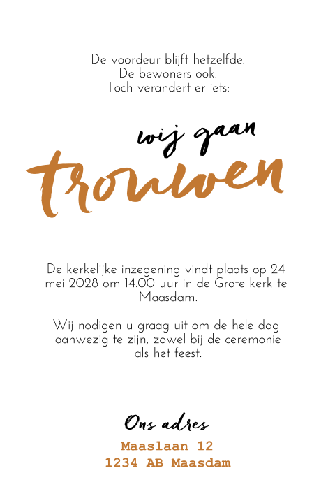 Kaart binnenkant