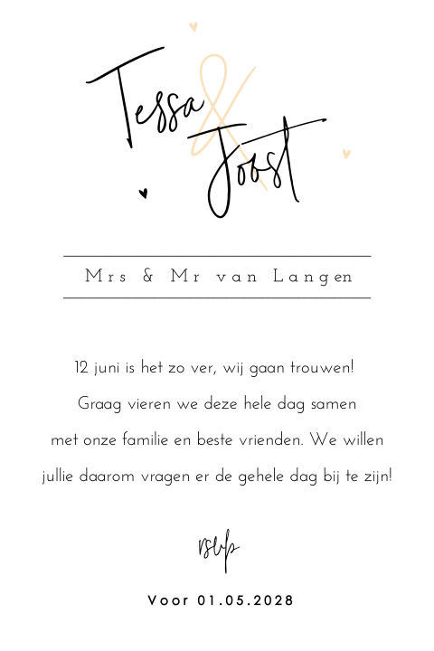Kaart binnenkant