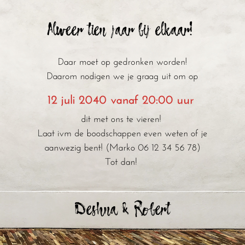 Kaart binnenkant