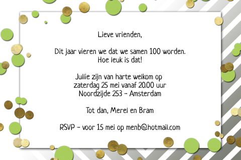 Kaart binnenkant