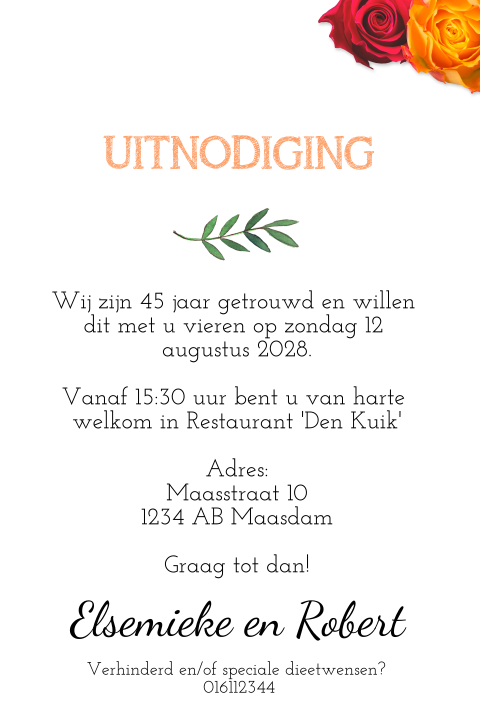 Kaart binnenkant