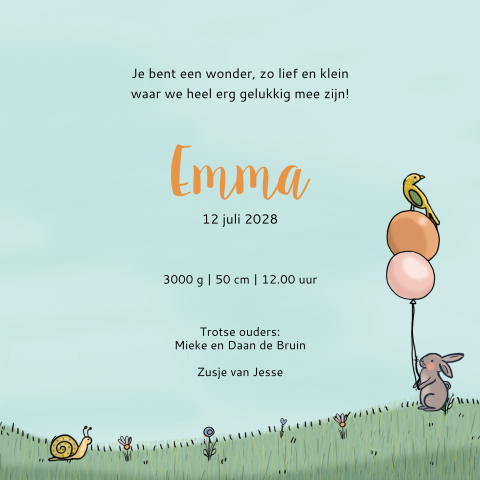 Kaart binnenkant