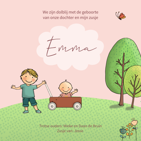 Kaart binnenkant
