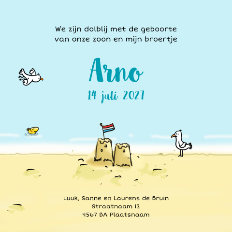 Kaart binnenkant