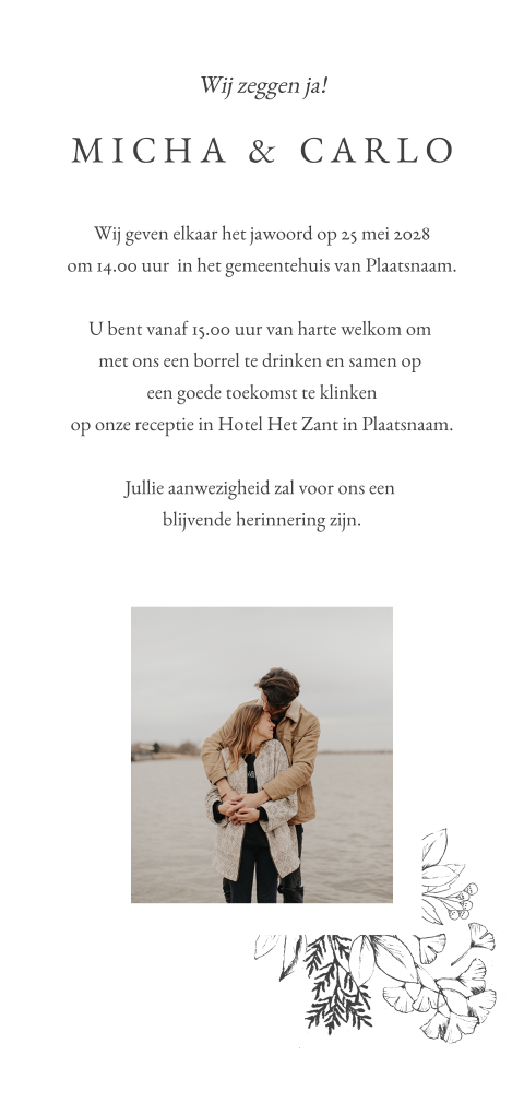 Kaart binnenkant
