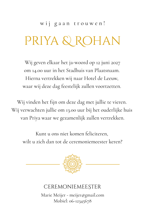 Kaart binnenkant