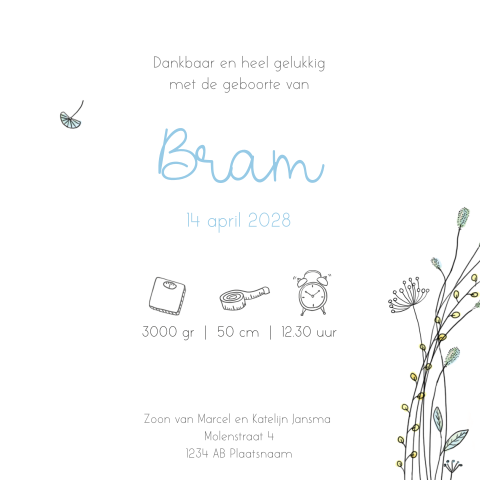 Kaart binnenkant