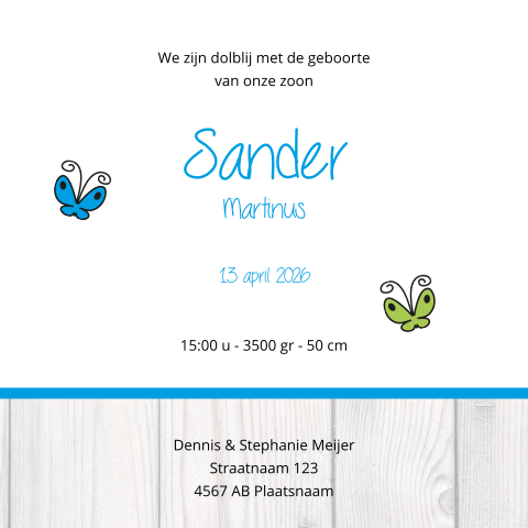 Kaart binnenkant
