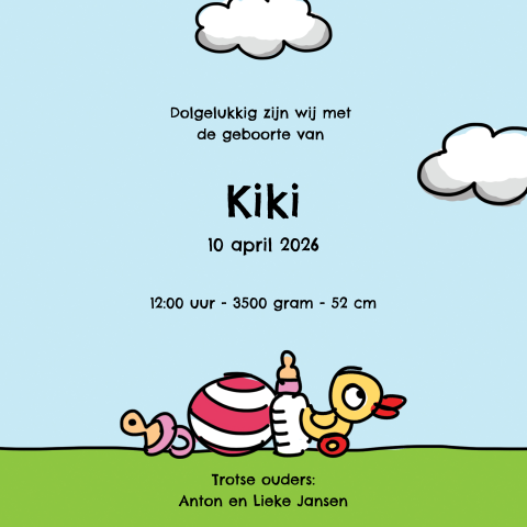 Kaart binnenkant