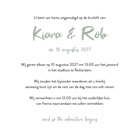 Kaart binnenkant