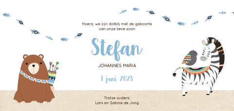 Kaart binnenkant