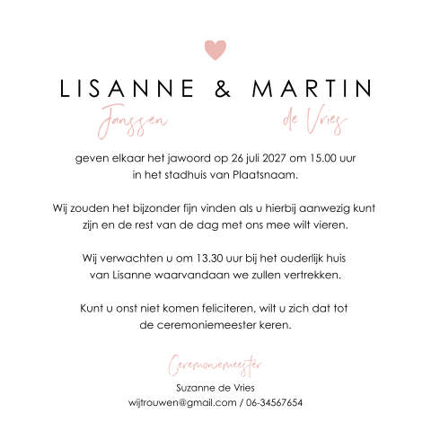 Kaart binnenkant