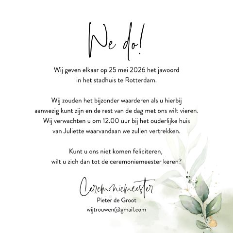 Kaart binnenkant