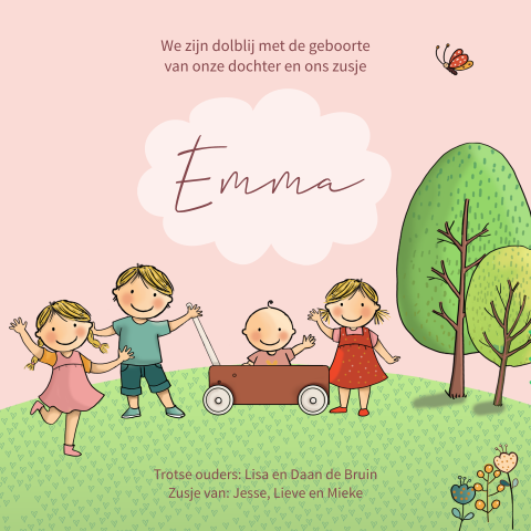 Kaart binnenkant