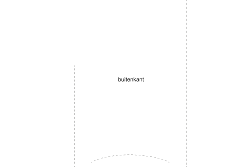Blanco insteekhoesje