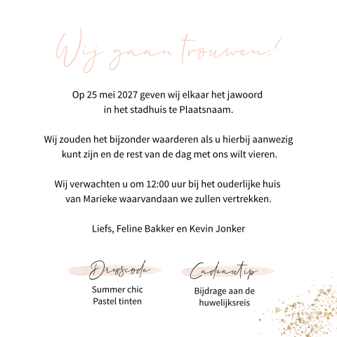 Kaart binnenkant
