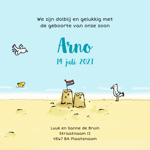 Kaart binnenkant