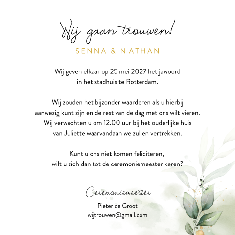Kaart binnenkant