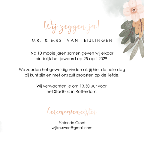 Kaart binnenkant
