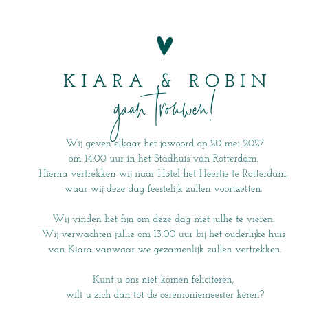 Kaart binnenkant
