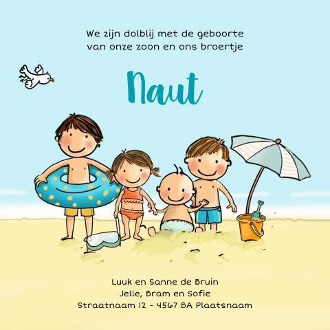 Kaart binnenkant