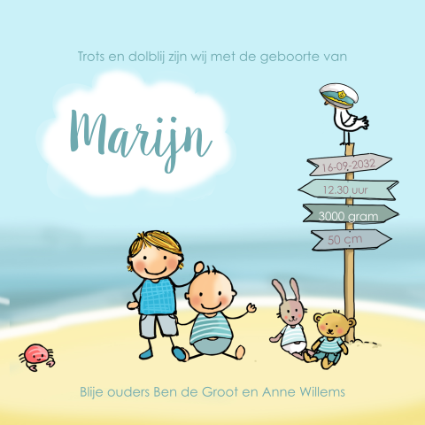 Kaart binnenkant
