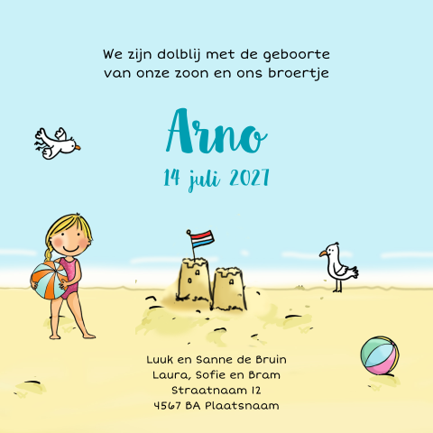 Kaart binnenkant