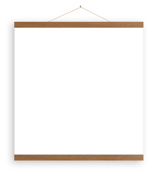 Ontwerp zelf een vierkante canvas poster
