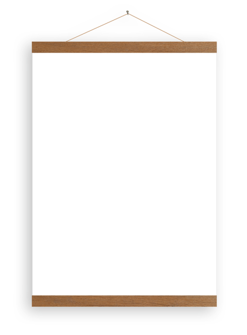 Ontwerp zelf een staande canvas poster
