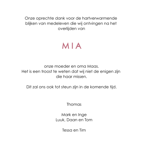 Kaart binnenkant
