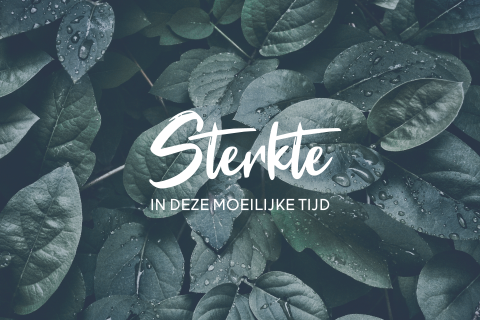 Kaart sterkte in deze moeilijke tijd