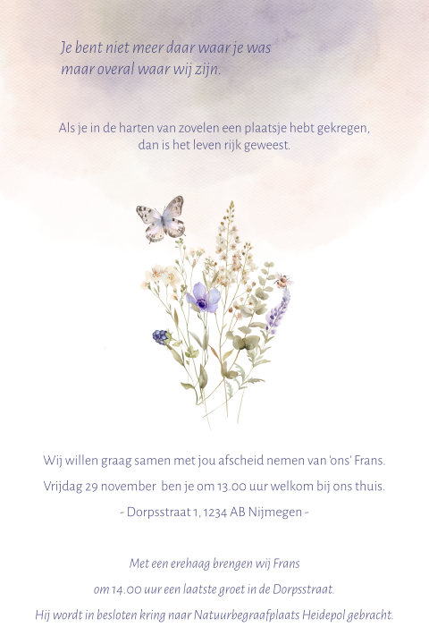 Kaart binnenkant