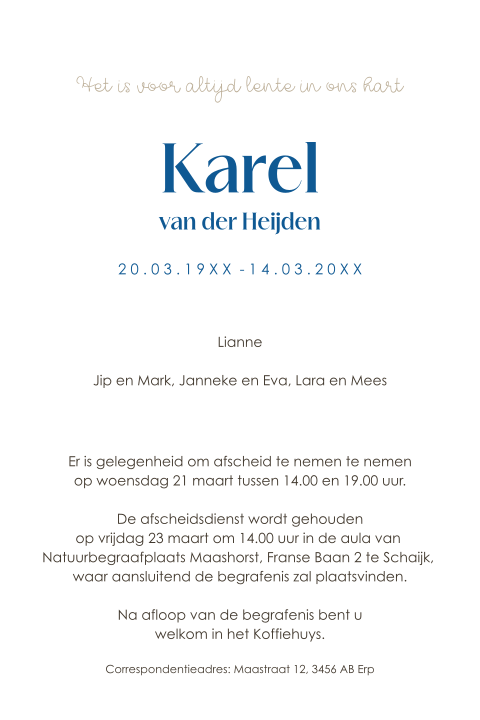 Kaart binnenkant