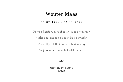 Kaart binnenkant