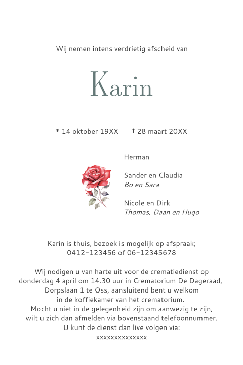 Kaart binnenkant