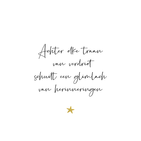 Kaart sterkte na overlijden