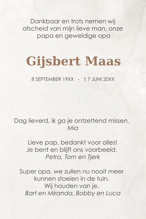 Kaart binnenkant