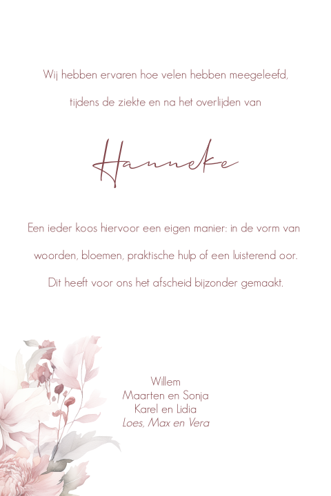 Kaart binnenkant