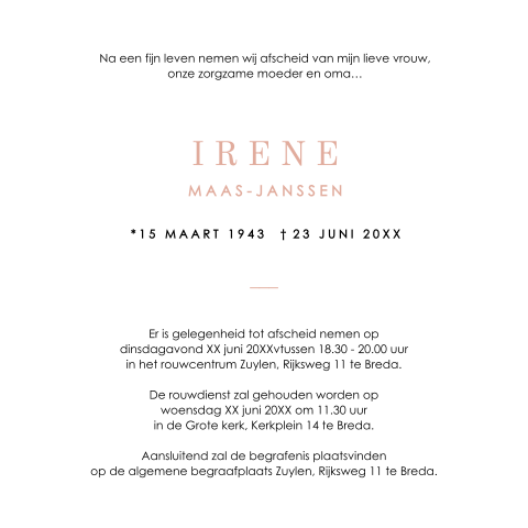 Kaart binnenkant