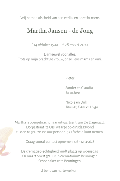 Kaart binnenkant