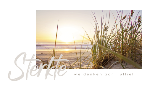 Condoleance sterkte thema zee