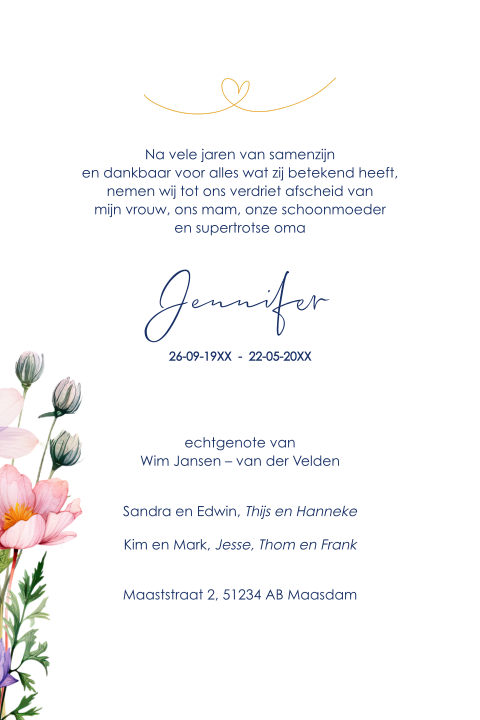 Kaart binnenkant