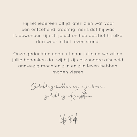 Kaart binnenkant