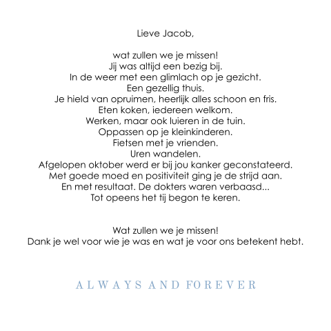 Kaart binnenkant