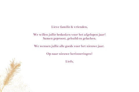 Kaart binnenkant