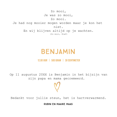 Kaart binnenkant